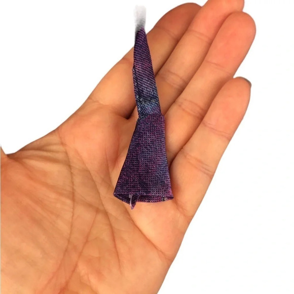 New Tyger Lotus blue and pink silk palazzo Wide leg pants Loungewear Ethereal - Picture 10 of 11